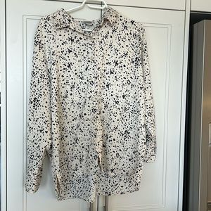 Oversized dress shirt